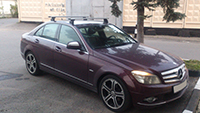 Багажник на крышу Mercedes C, Thule 3049, фото 1