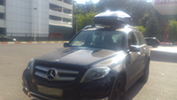 Багажник на крышу Mercedes GLK, фото 2