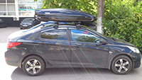 Автобокс на крышу Hyundai Solaris, Thule Motion XL (800) 620801, фото 1