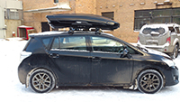 Автобокс Thule Motion XT XL на Toyota Verso, фото 6